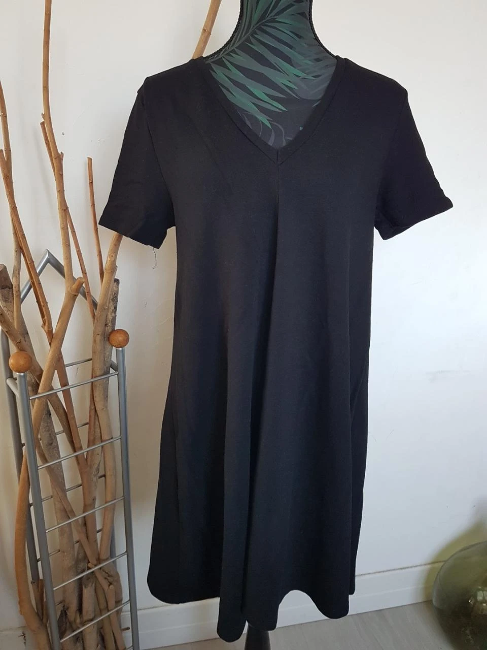 Robe noire Zara